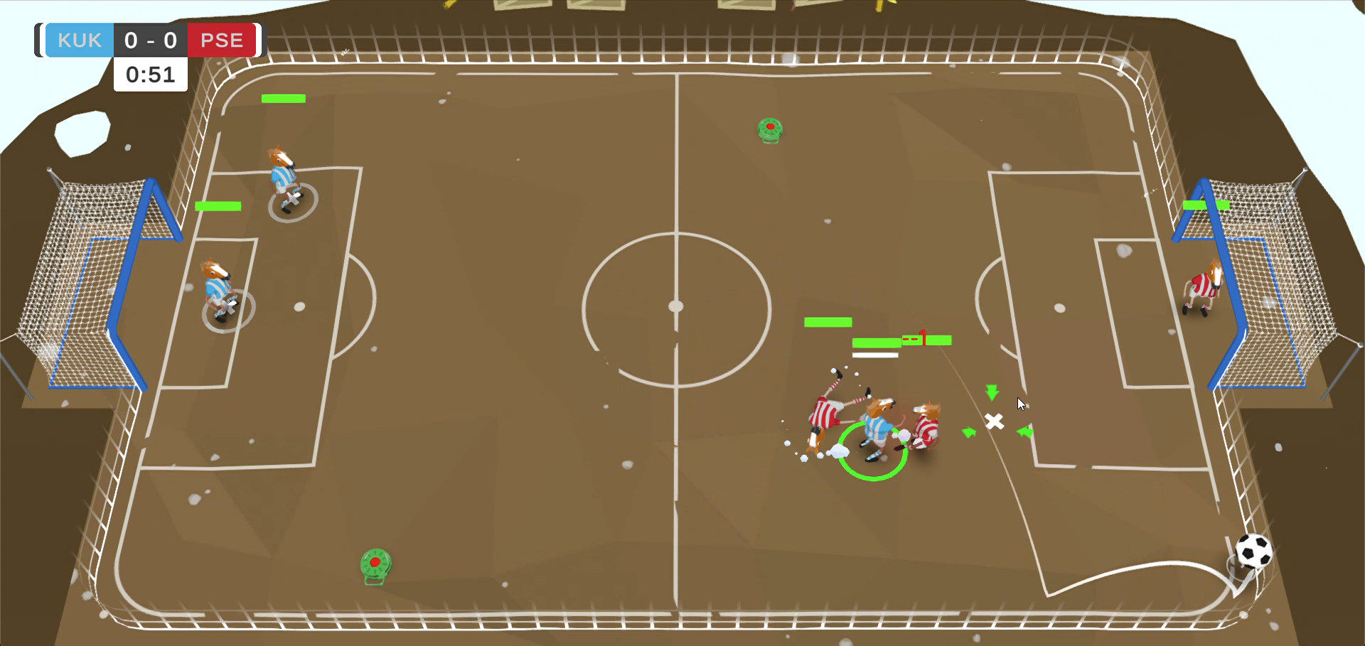 A Bad Game of Football