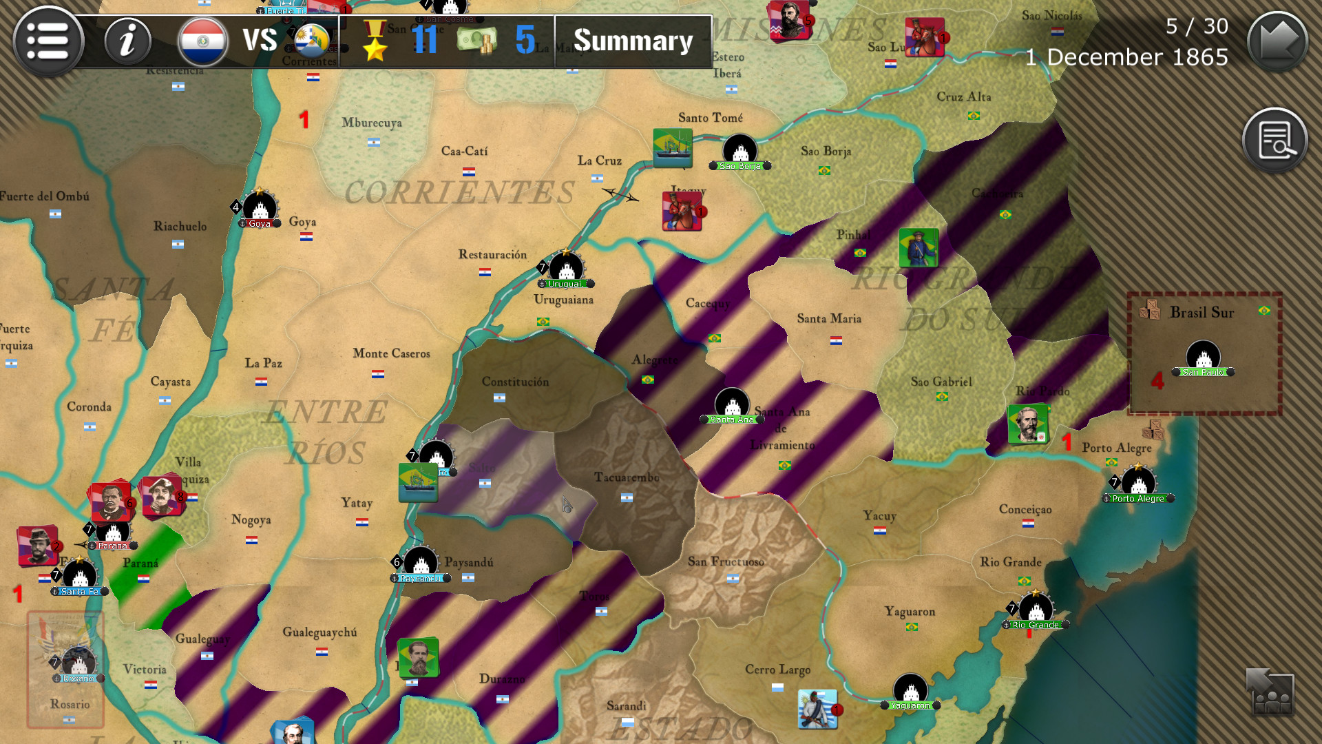Wars Across the World: Curupayti 1866