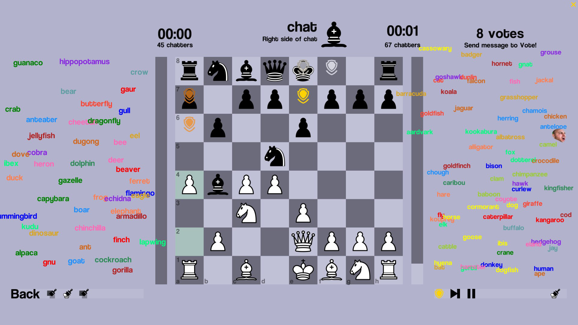 Chess vs. Chat