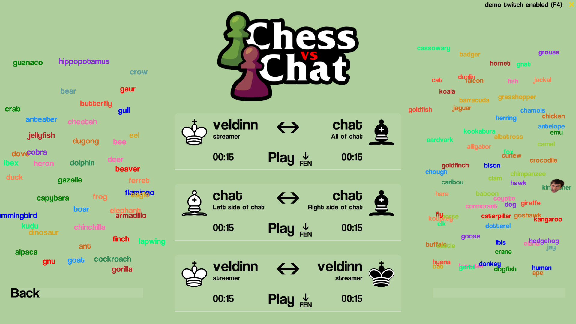 Chess vs. Chat