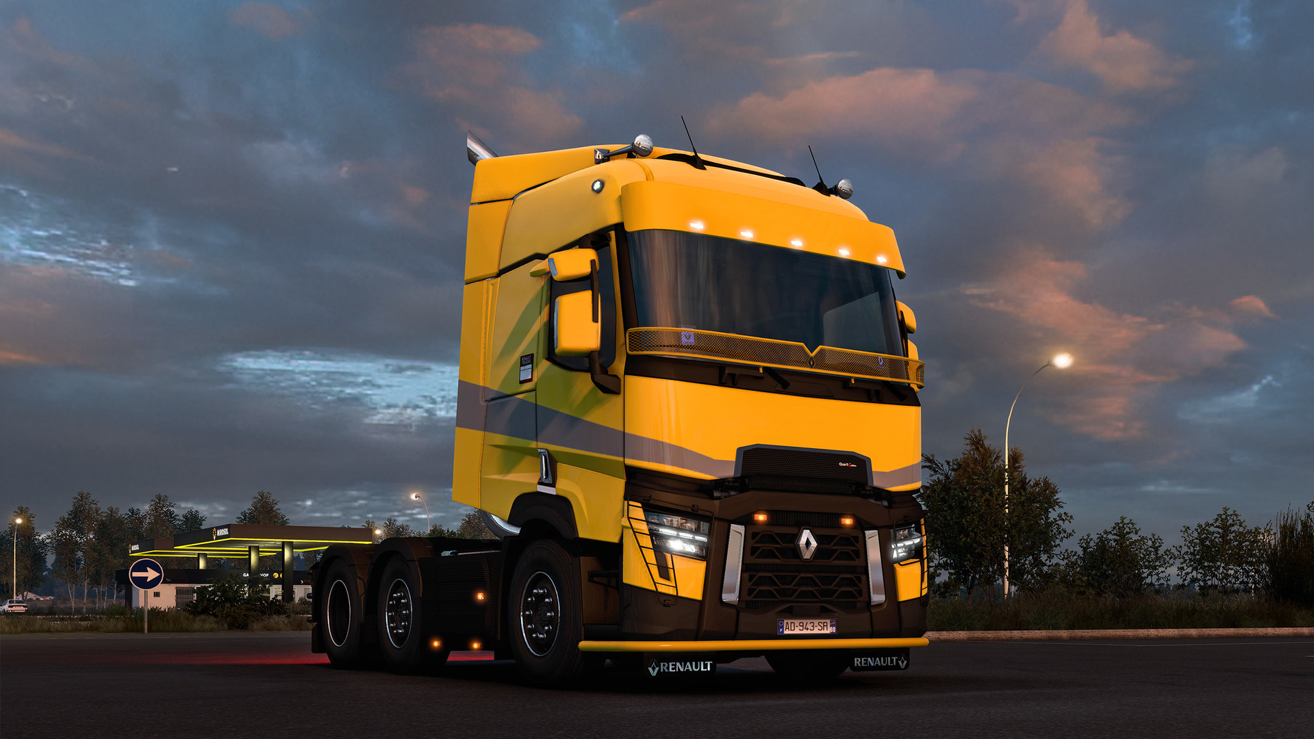 Euro Truck Simulator 2: Renault Trucks T Tuning Pack