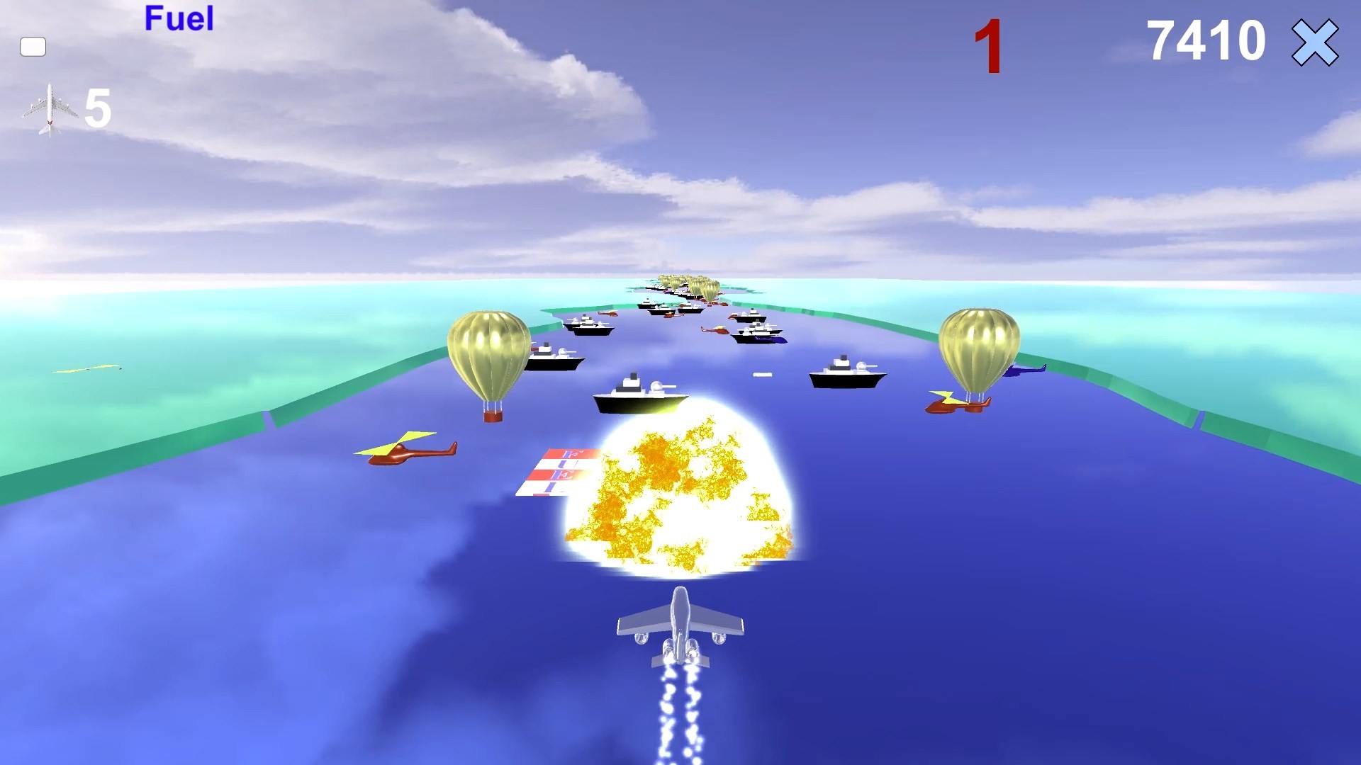River Raid 3D
