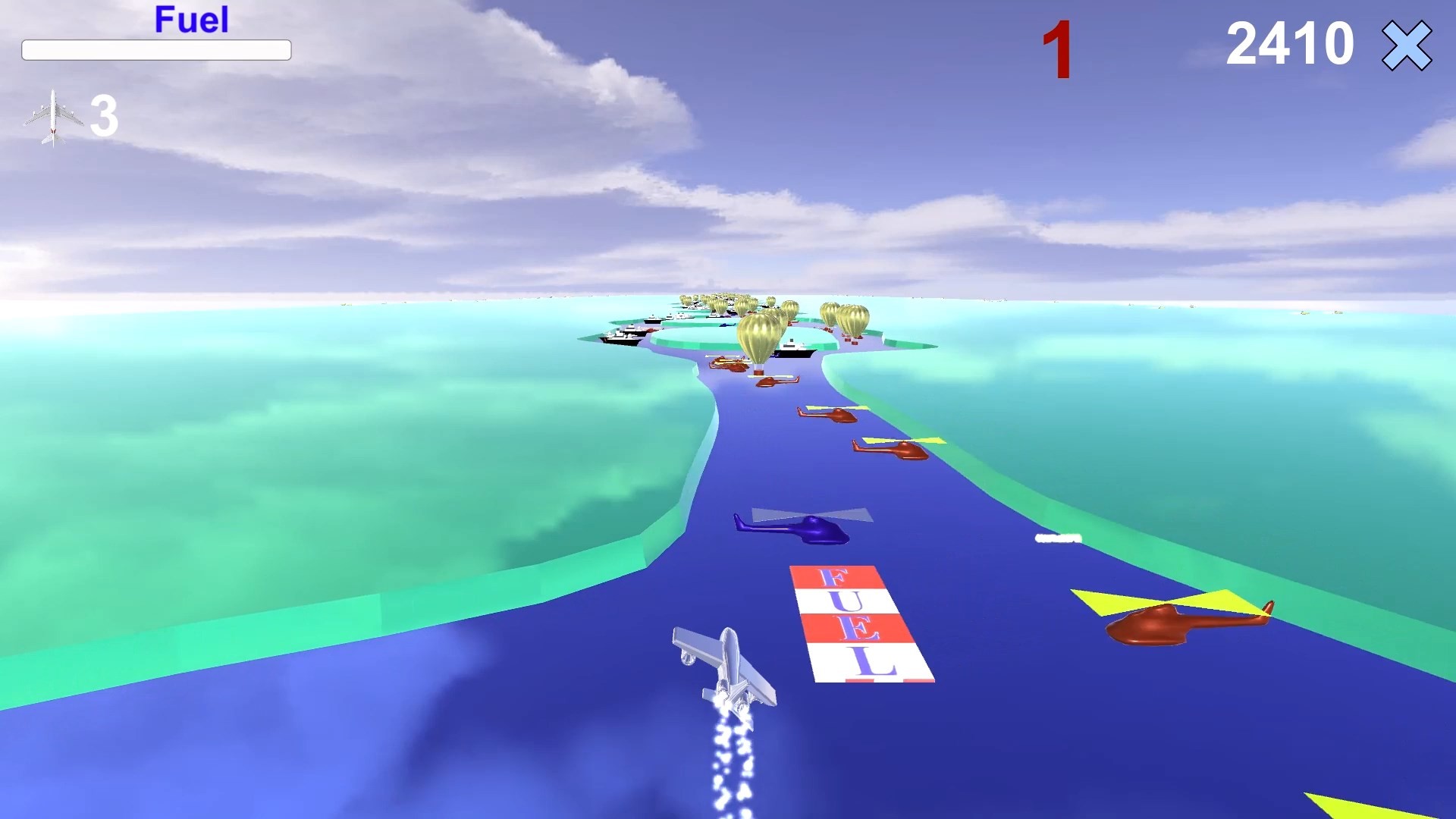 River Raid 3D