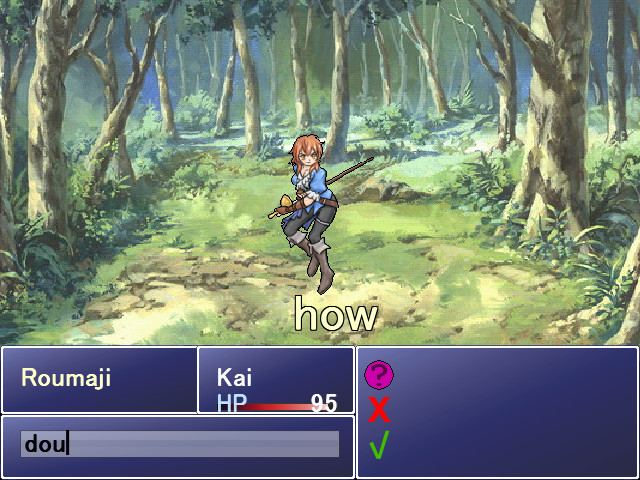 Learn Japanese RPG: Hiragana Forbidden Speech