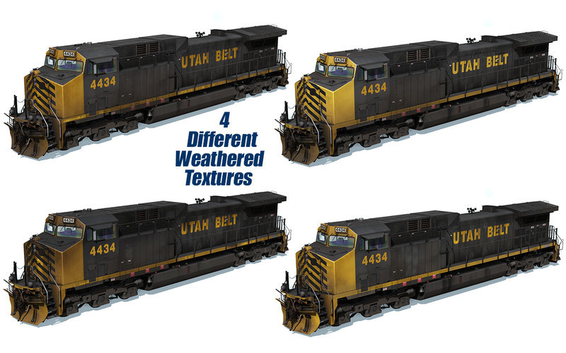 Trainz Plus: Utah Belt AC4400CW 4400-4450