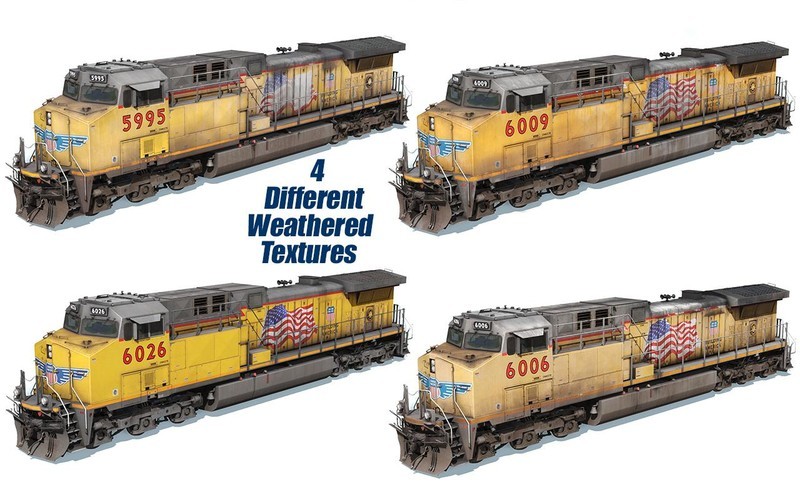 Trainz Plus: UP AC4400CW #5982-6081