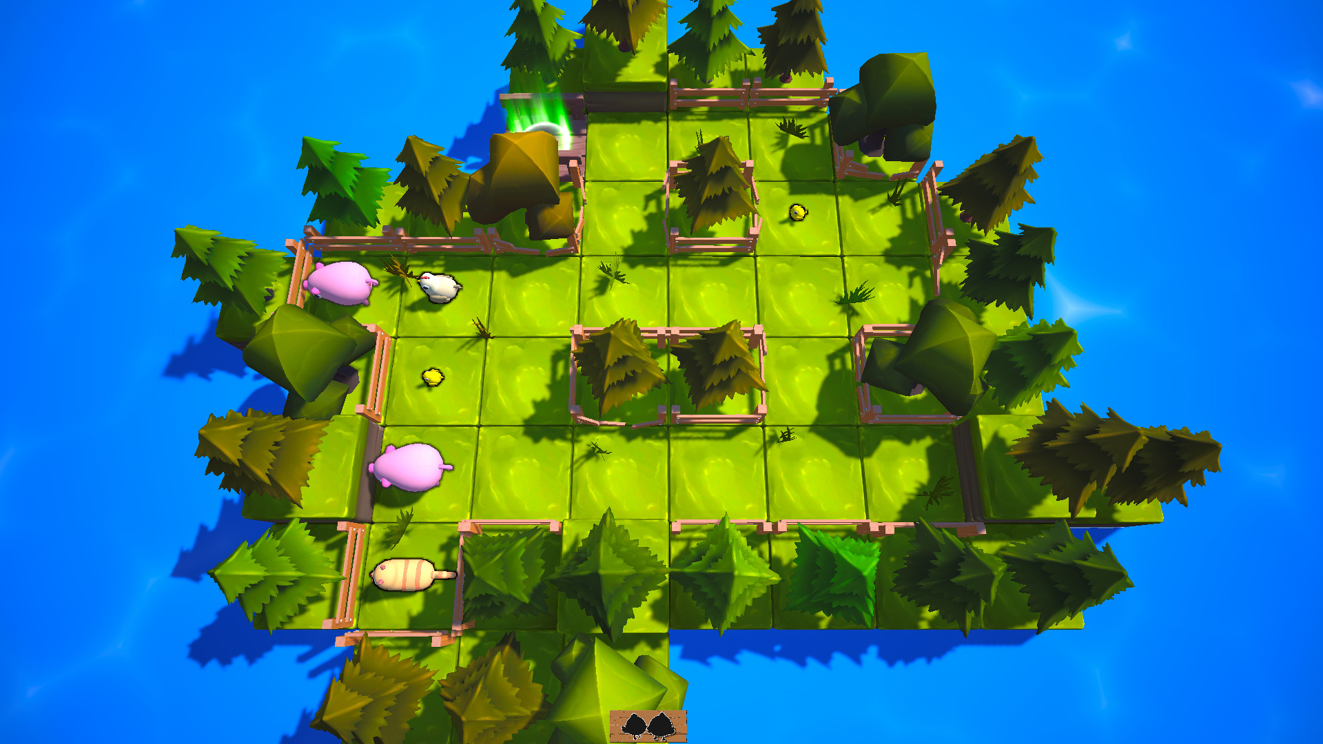 Hen, Chicks and Cats