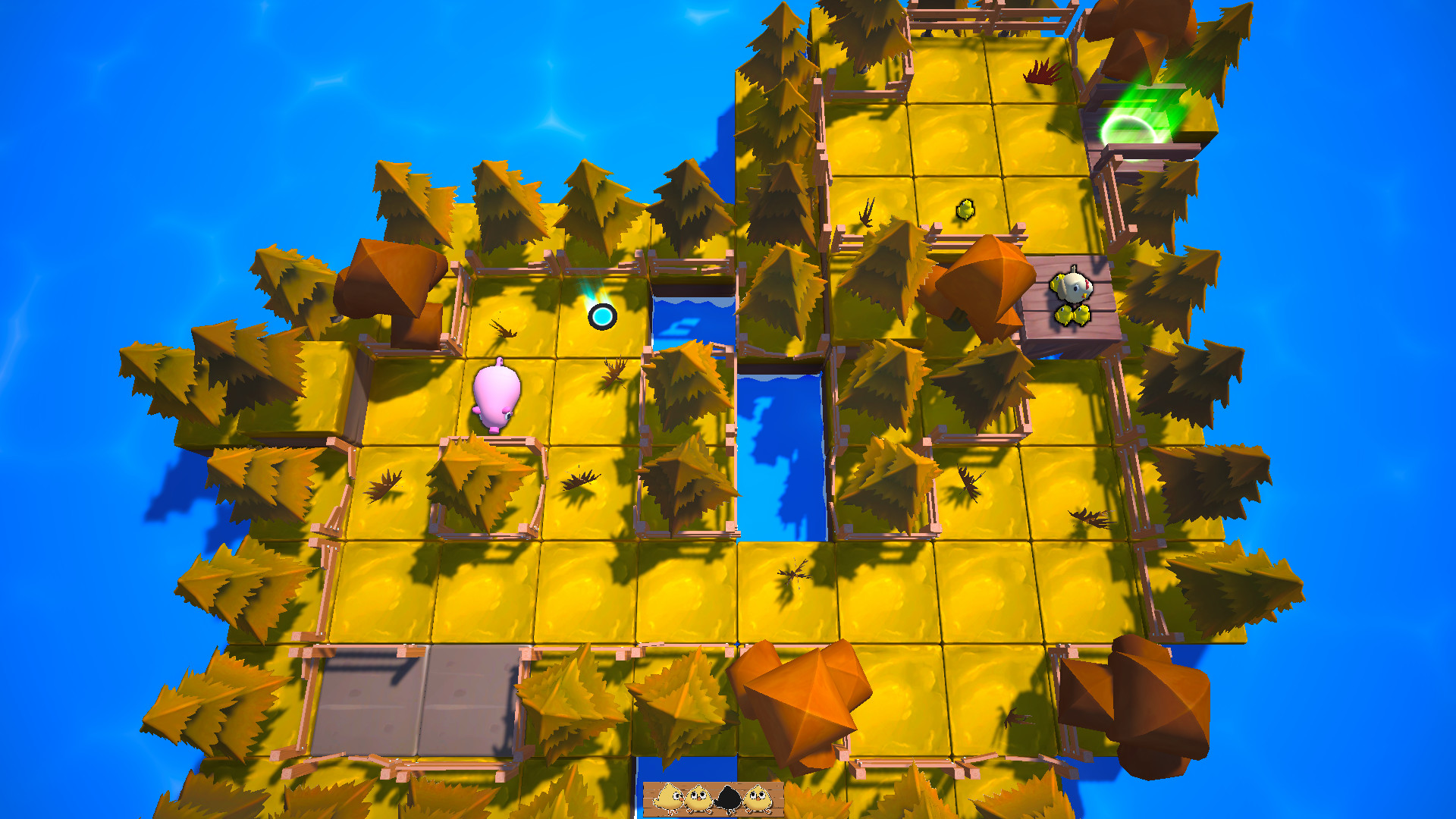 Hen, Chicks and Cats