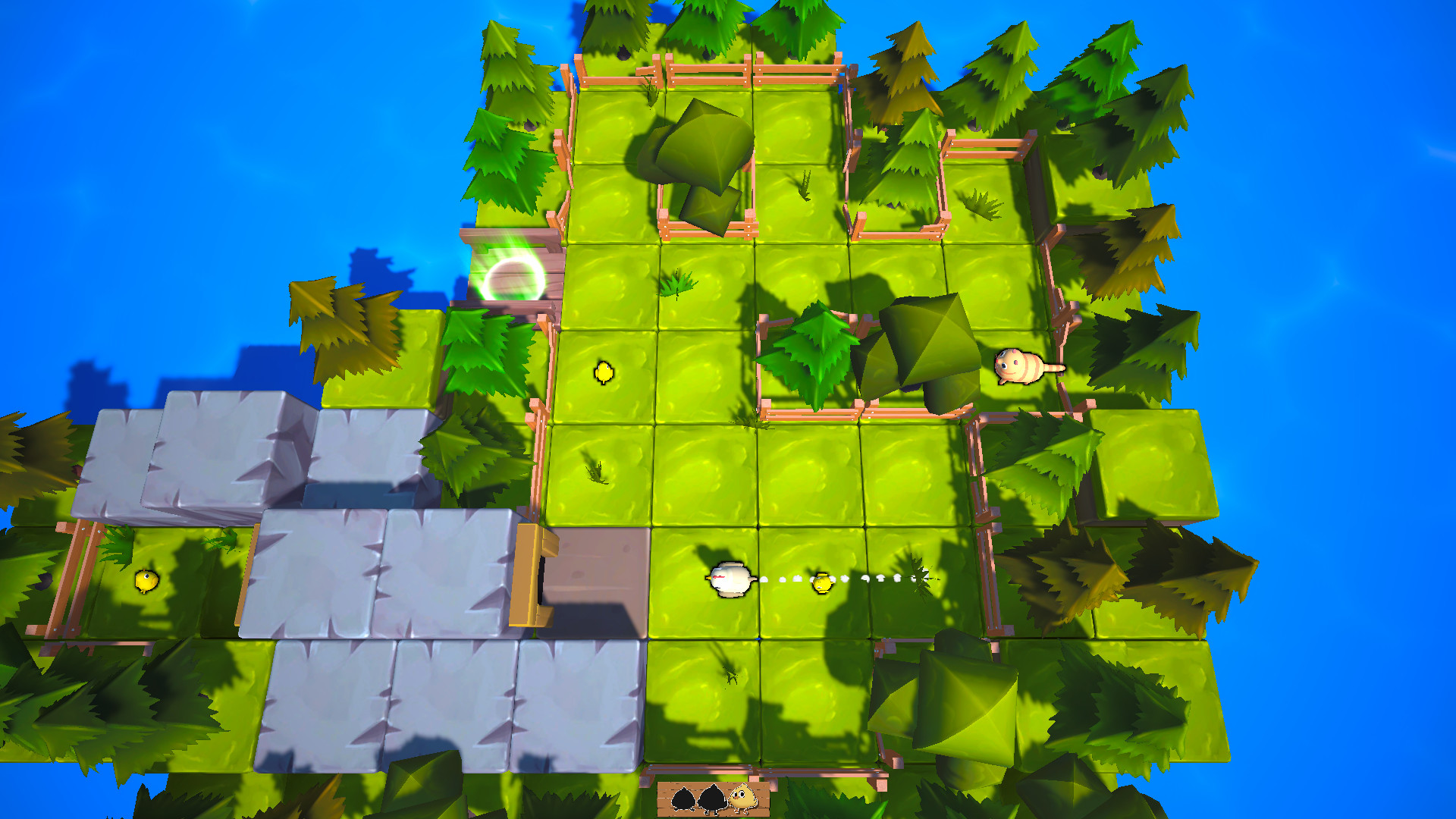 Hen, Chicks and Cats