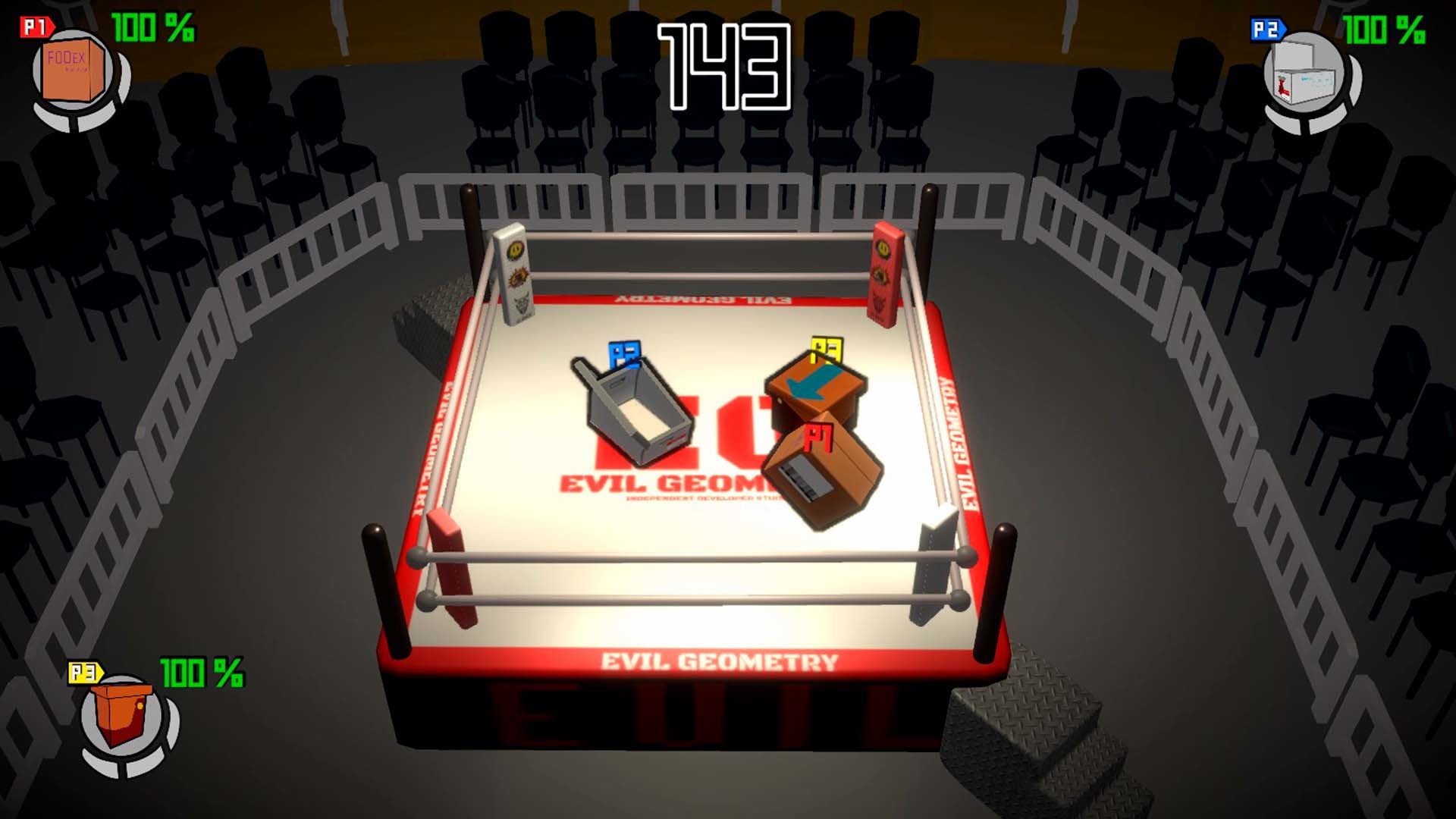 Wrestling Cardboard Championship