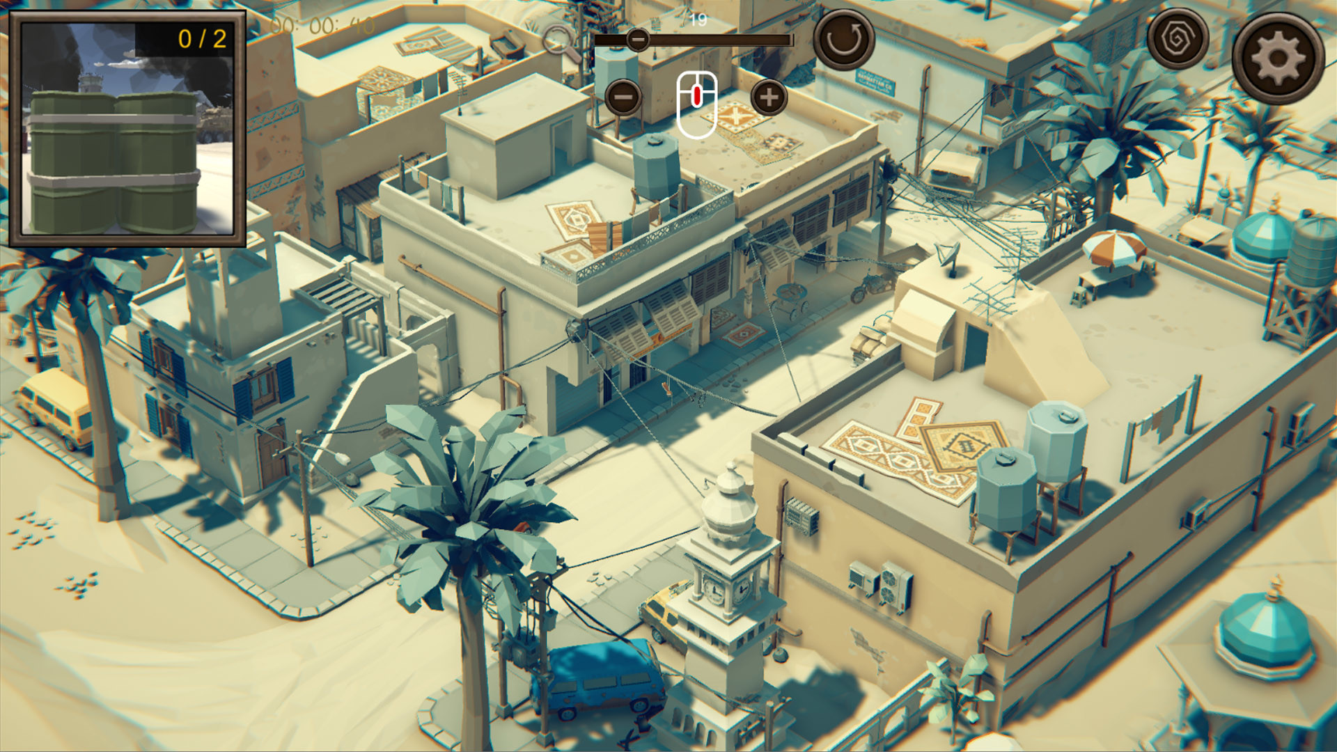 Hidden Desert War: Top-Down 3D
