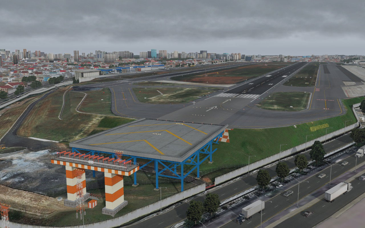 X-Plane 11: Globall Art – SBGR: São Paulo – Guarulhos International Airport