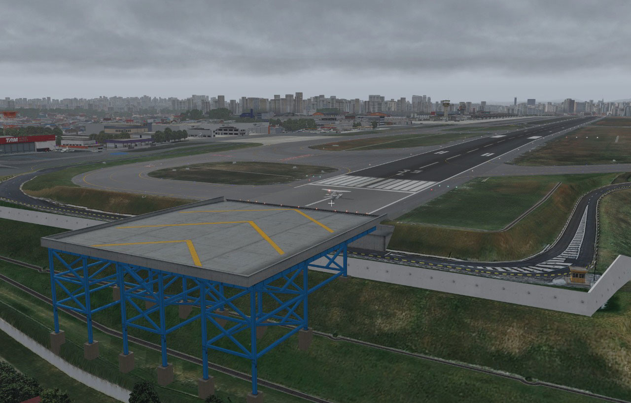 X-Plane 11: Globall Art – SBGR: São Paulo – Guarulhos International Airport