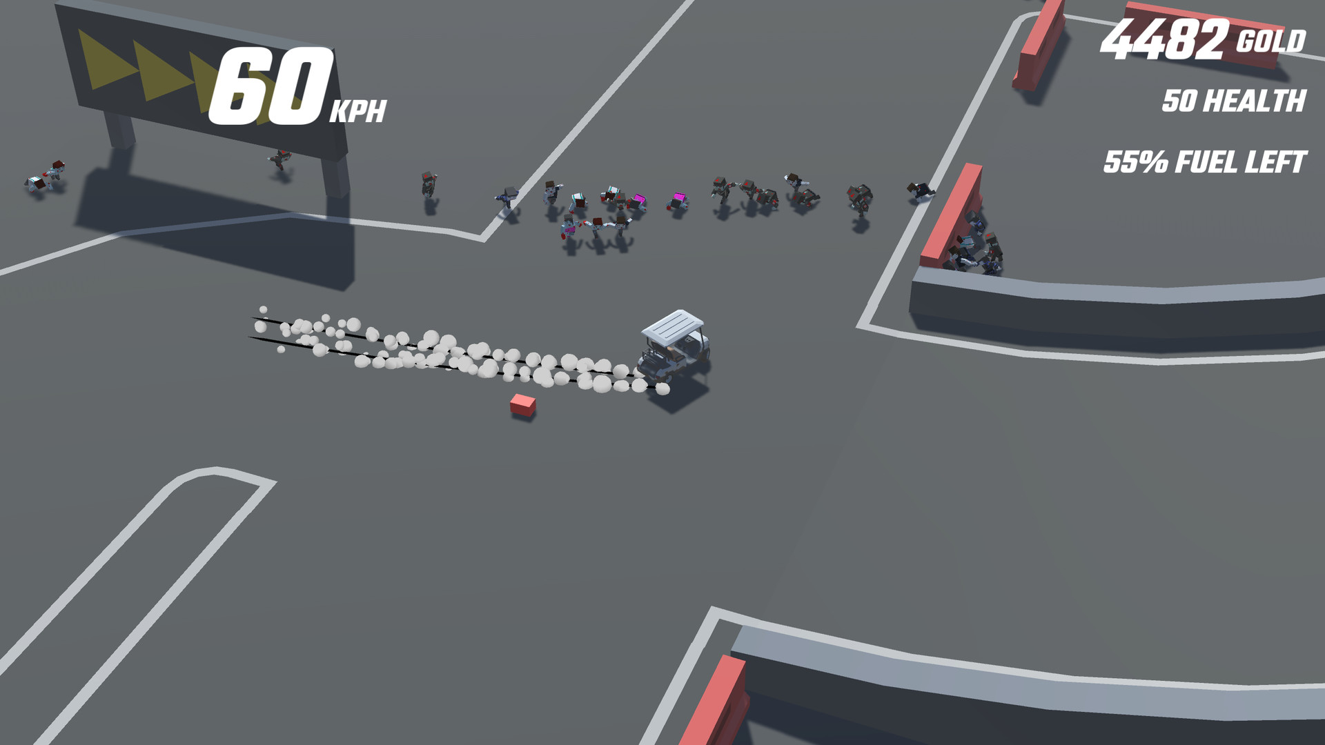 Running Over Zombies