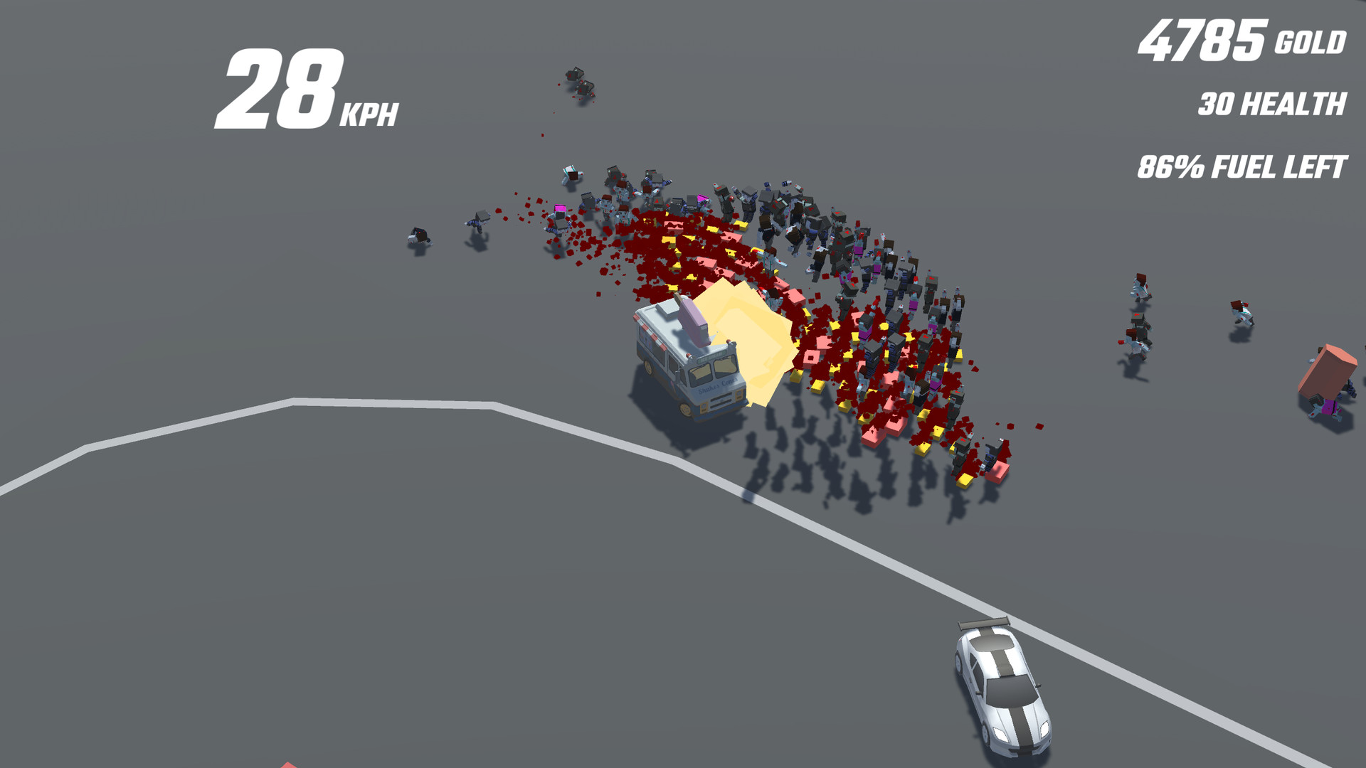 Running Over Zombies