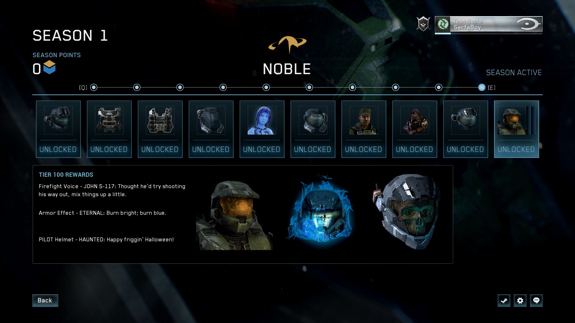 Halo: The Master Chief Collection Season 1 – Noble