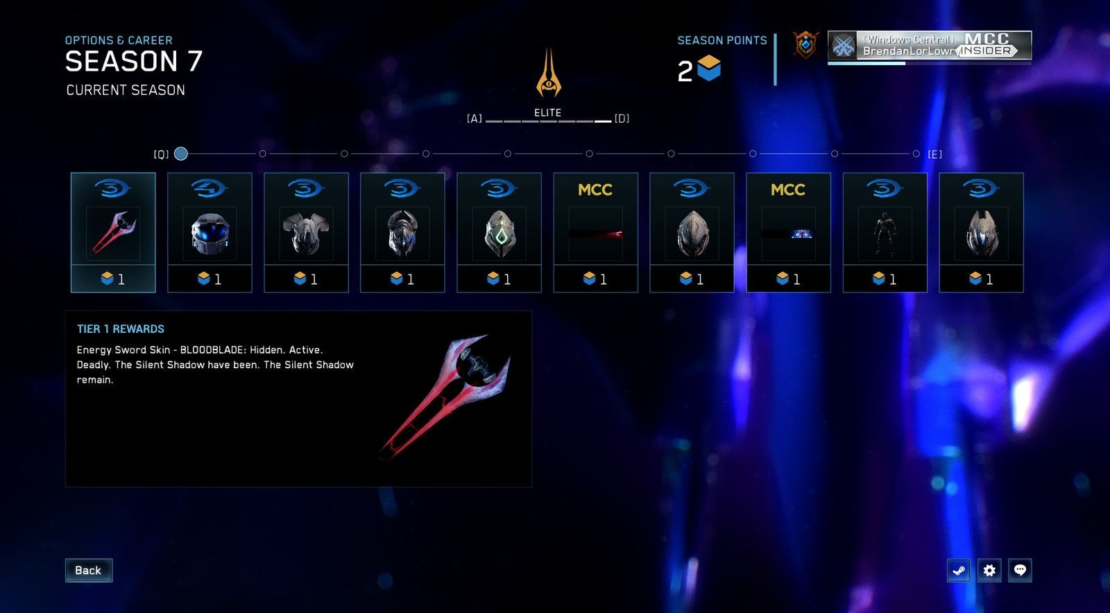 Halo: The Master Chief Collection Season 7 – Elite