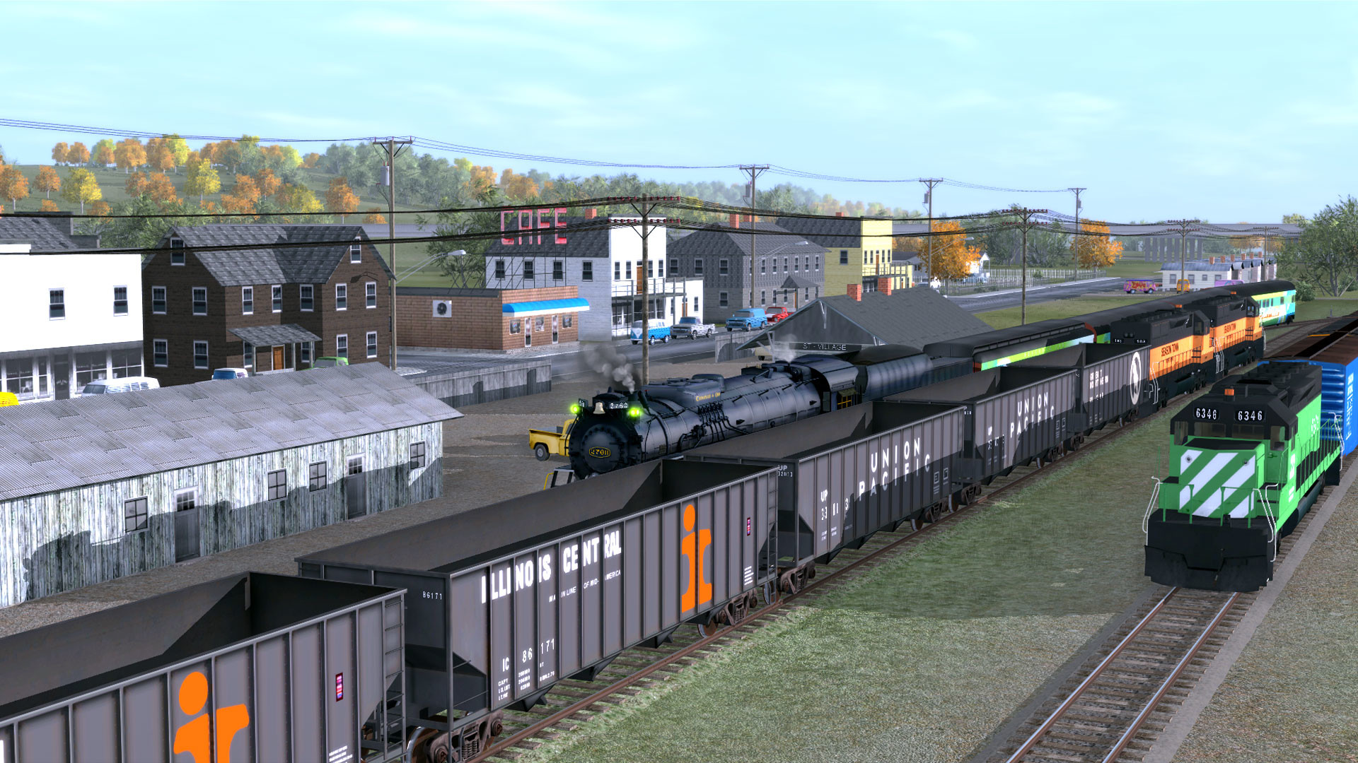 Trainz Railroad Simulator 2022: Season Town Northern Rail Road Route