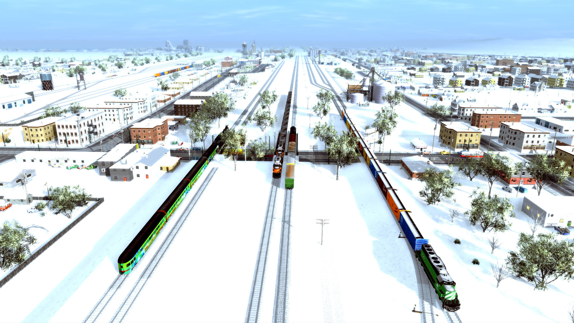 Trainz Railroad Simulator 2022: Season Town Northern Rail Road Route