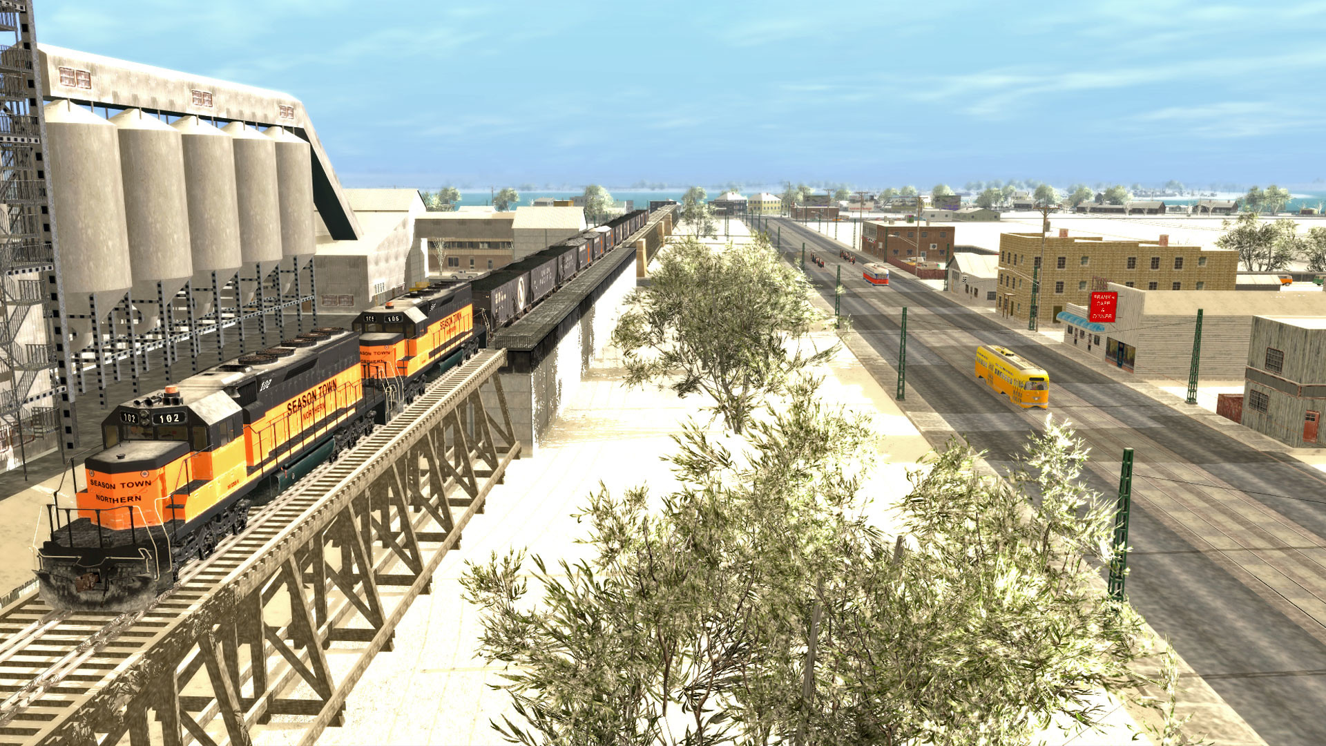 Trainz Railroad Simulator 2022: Season Town Northern Rail Road Route