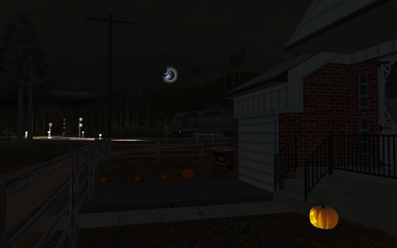 Trainz Railroad Simulator 2022: Halloween Night on Kickstarter County