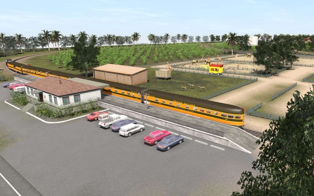 Trainz Railroad Simulator 2022: Florida Rail Road Museum Model Railroad