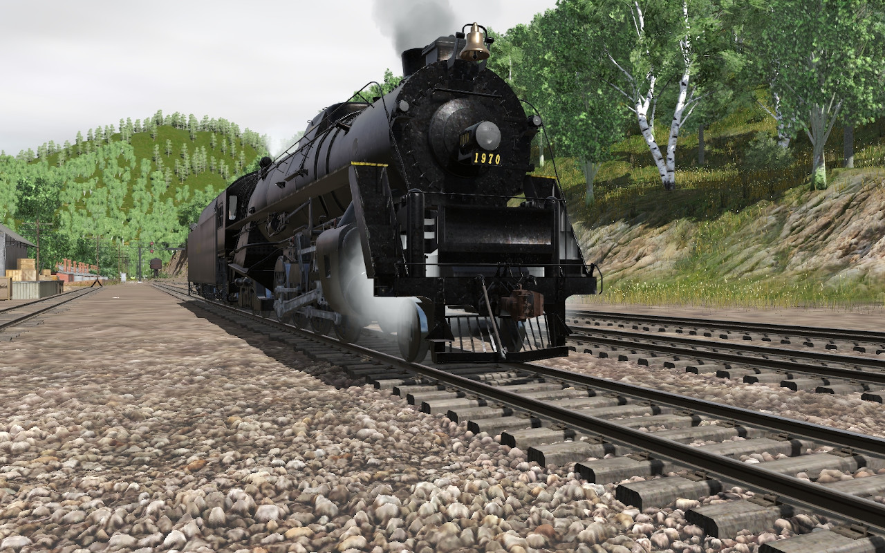 Trainz Railroad Simulator 2022: L&amp;N M1 2-8-4 Big Emma