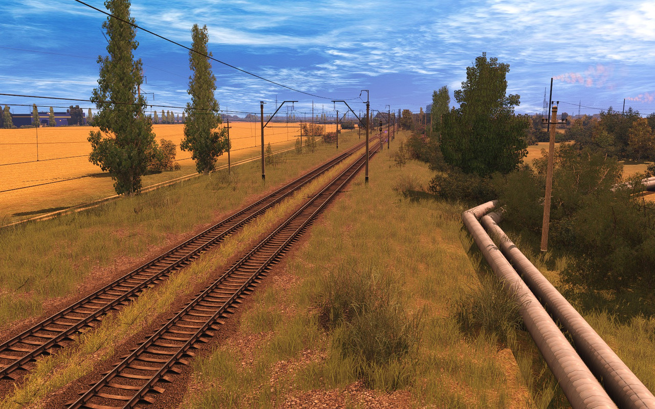 Trainz Railroad Simulator 2022: Rodnye Prostory Route