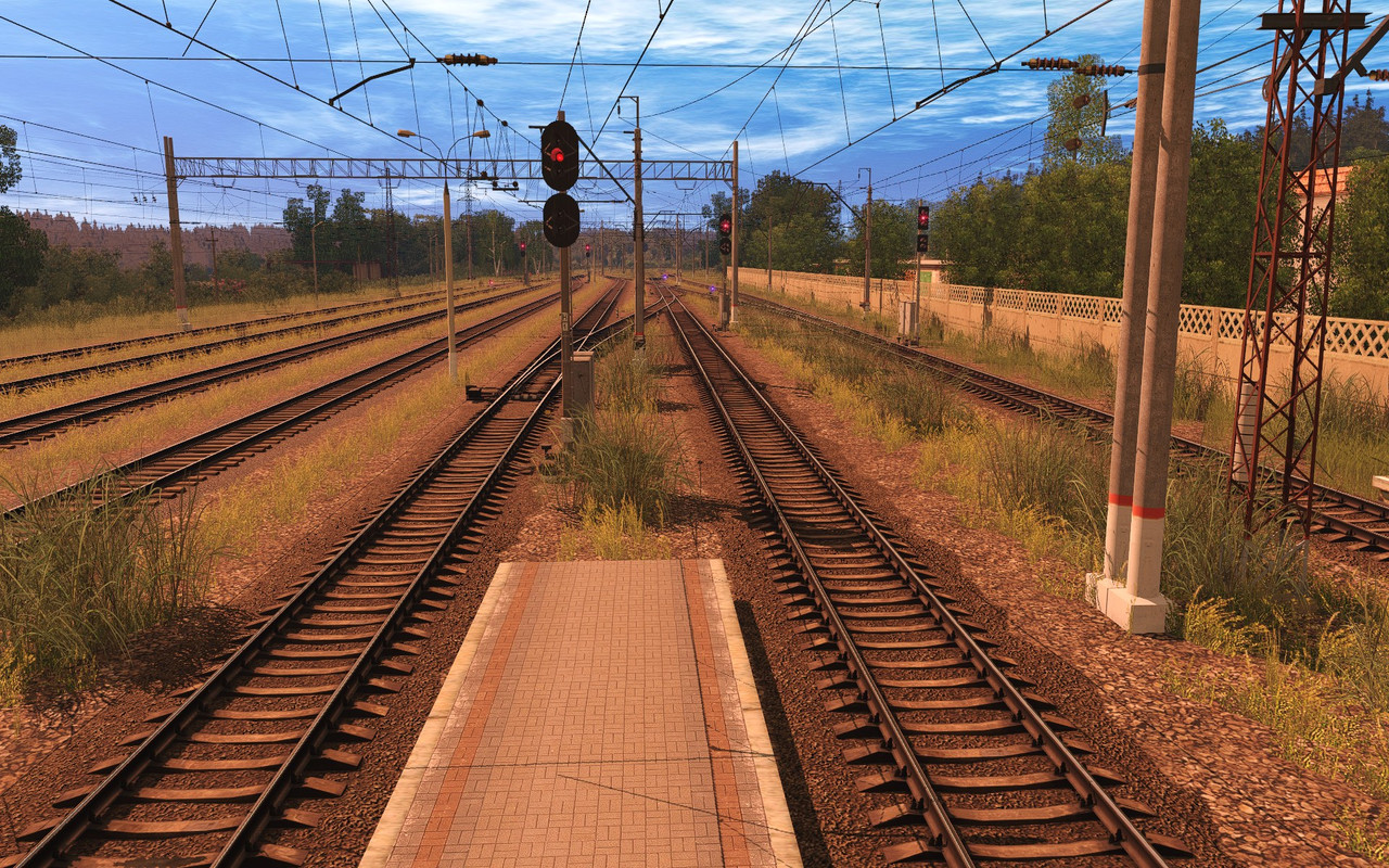 Trainz Railroad Simulator 2022: Rodnye Prostory Route