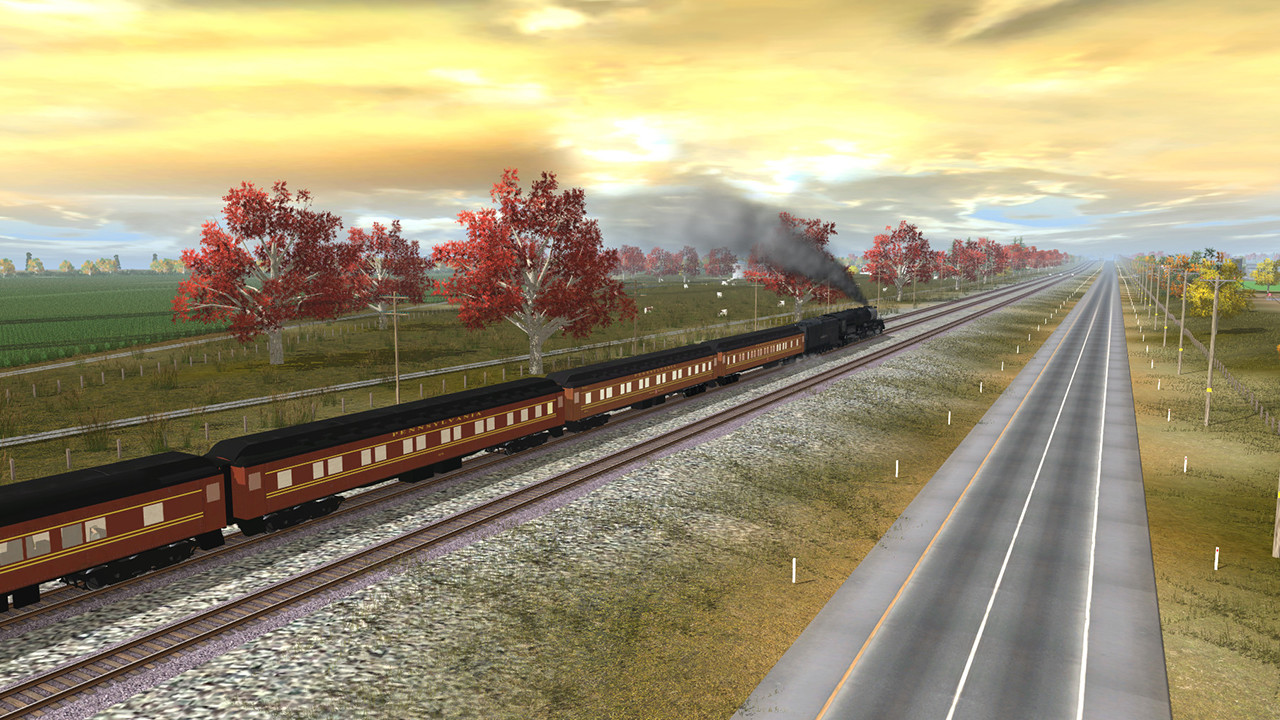Trainz Railroad Simulator 2022: Fall Harvest Nebraska