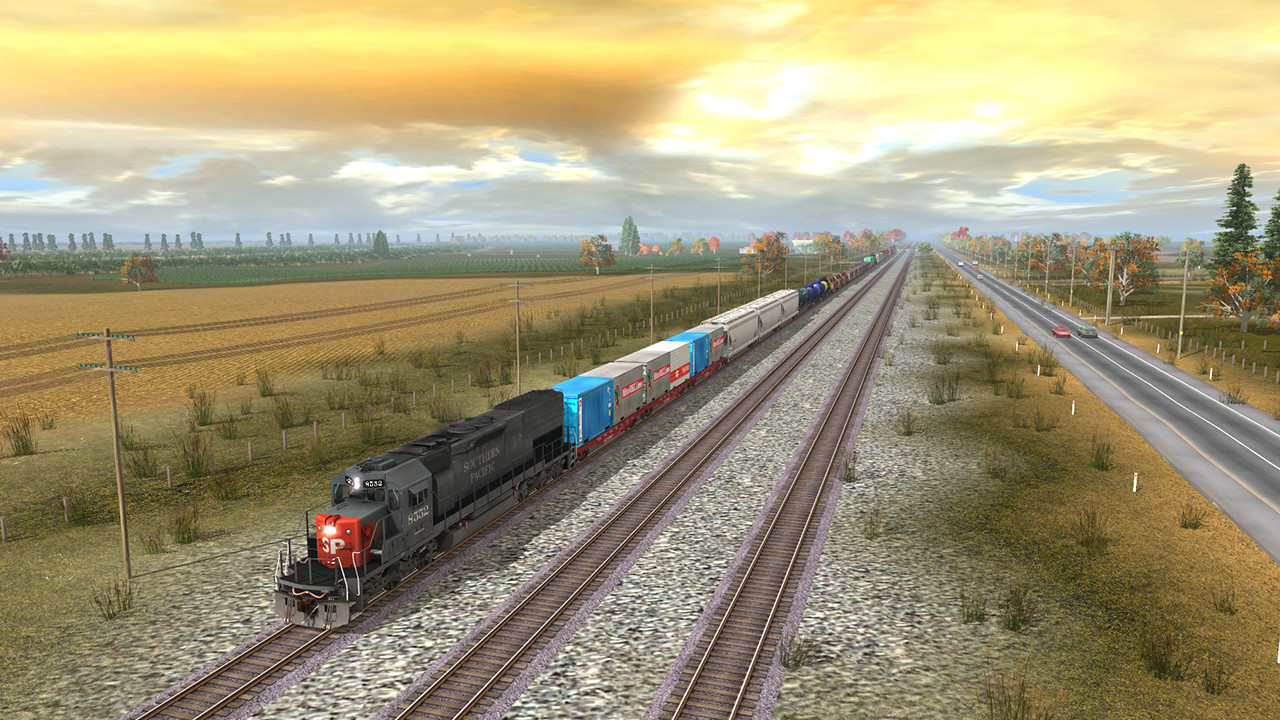 Trainz Railroad Simulator 2022: Fall Harvest Nebraska