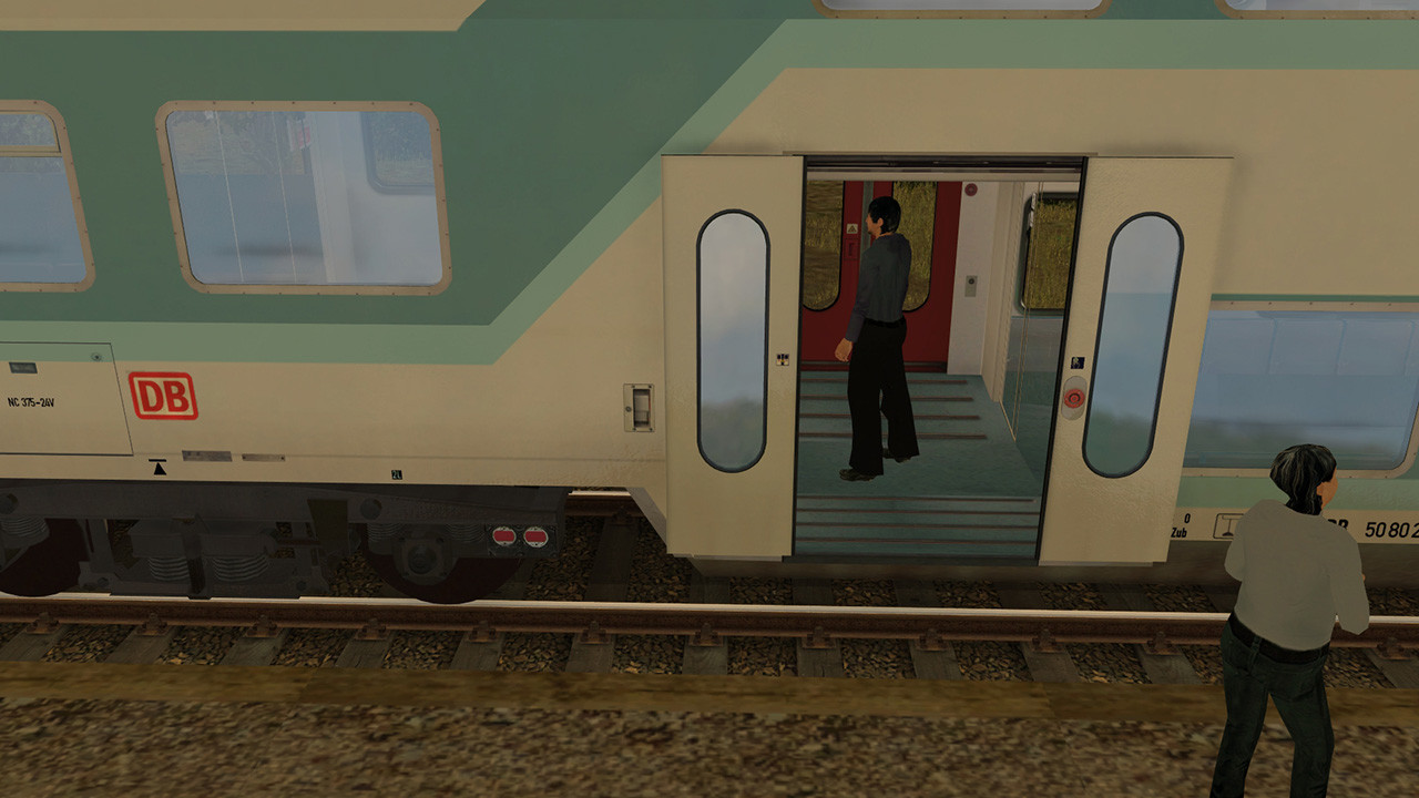 Trainz Railroad Simulator 2022: DBuz 747 Passenger Cars