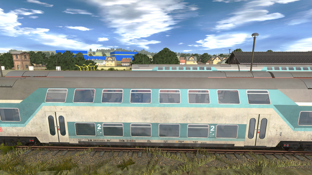 Trainz Railroad Simulator 2022: DBuz 747 Passenger Cars