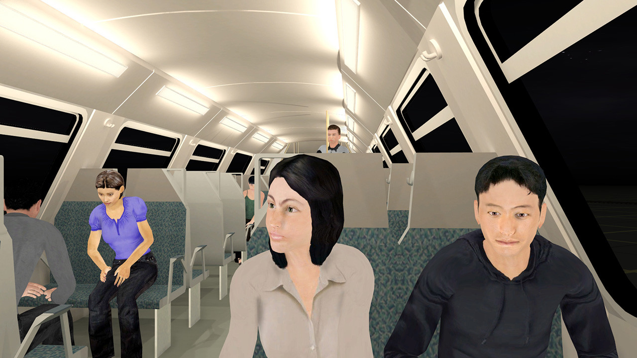Trainz Railroad Simulator 2022: DBuz 747 Passenger Cars