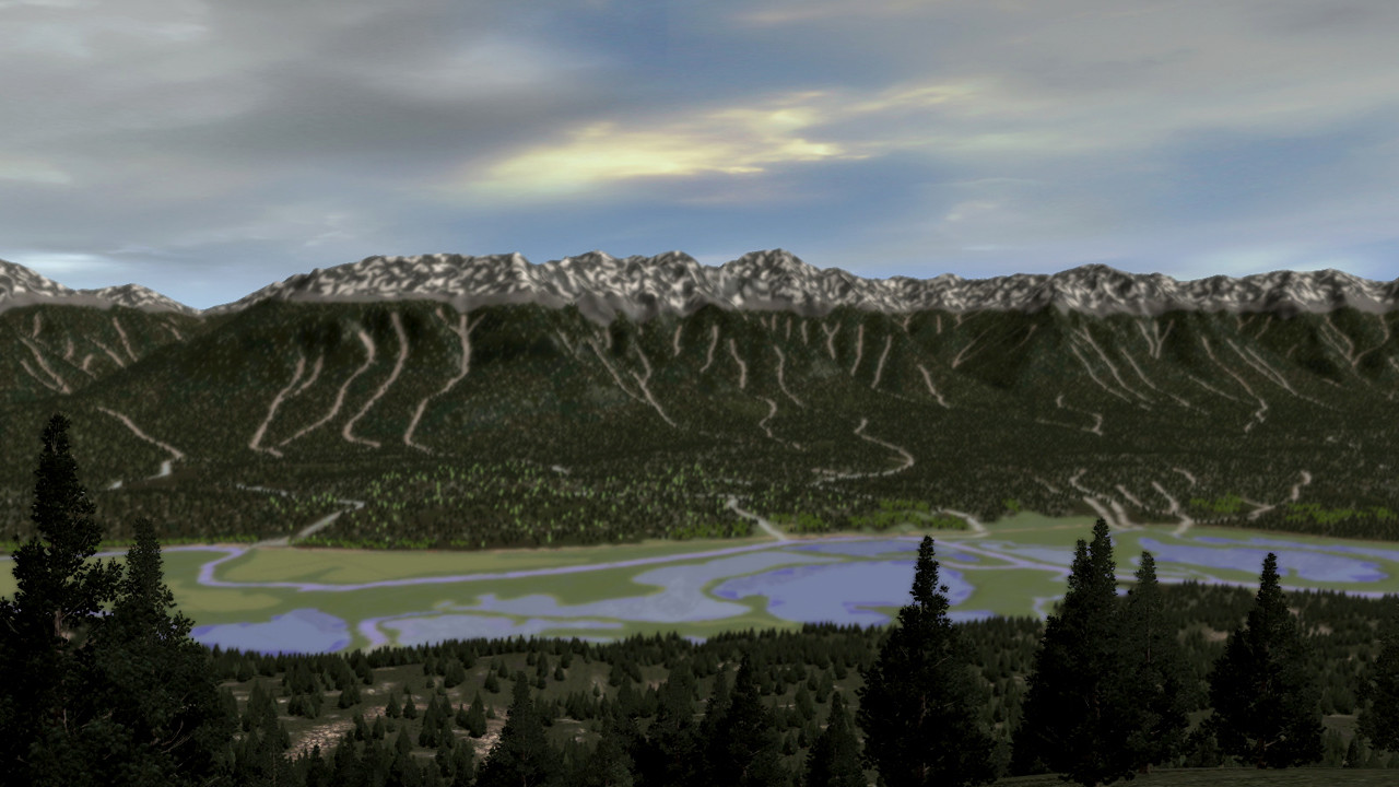 Trainz Railroad Simulator 2022: Route – Canadian Rocky Mountains: Columbia River Basin