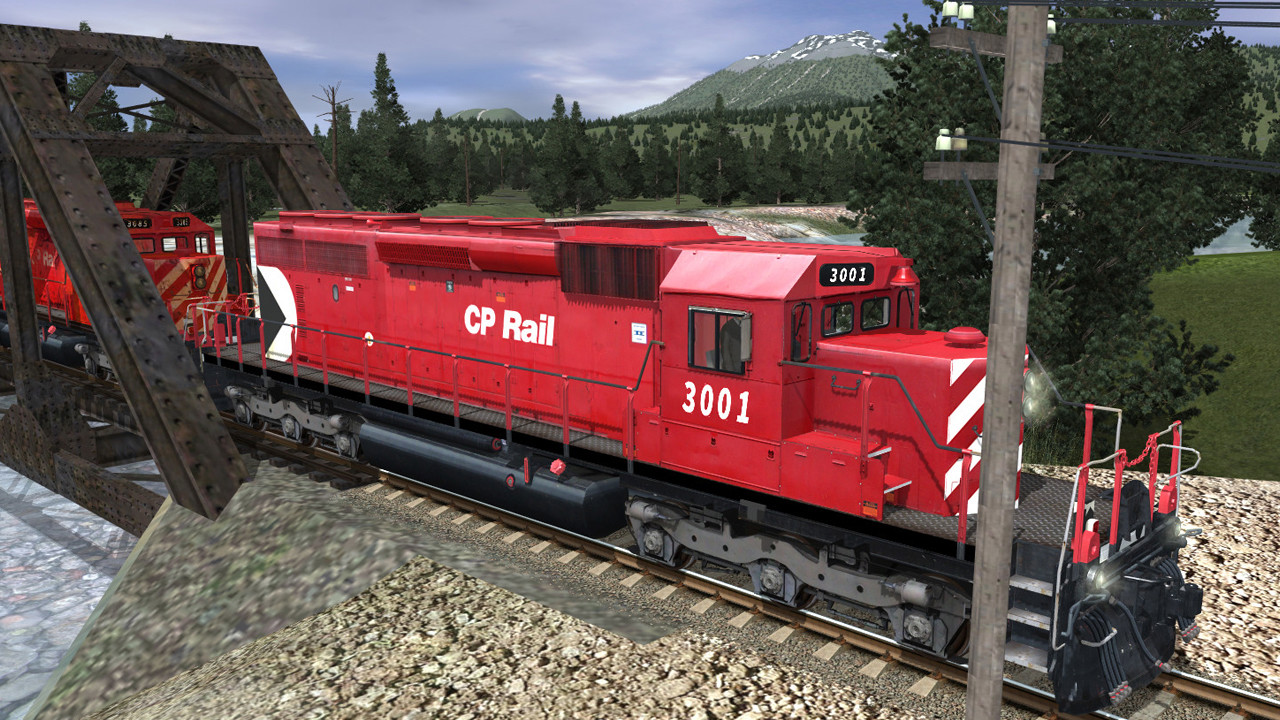 Trainz Railroad Simulator 2022: Route – Canadian Rocky Mountains: Columbia River Basin
