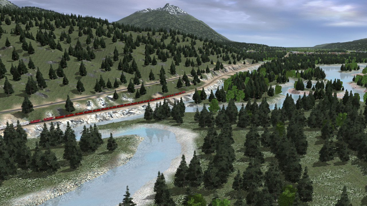 Trainz Railroad Simulator 2022: Route – Canadian Rocky Mountains: Columbia River Basin