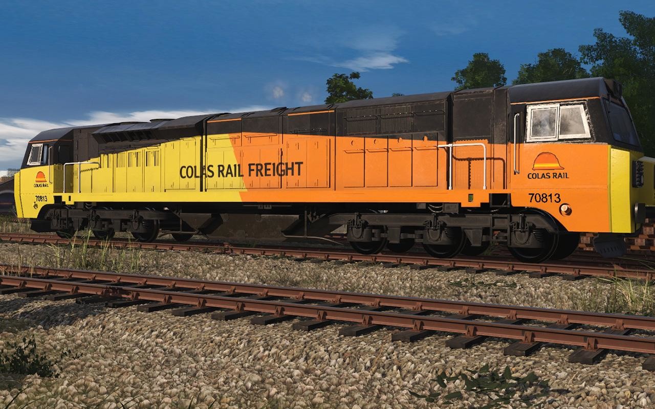 Trainz Railroad Simulator 2022: British Rail Class 70 – Colas Rail