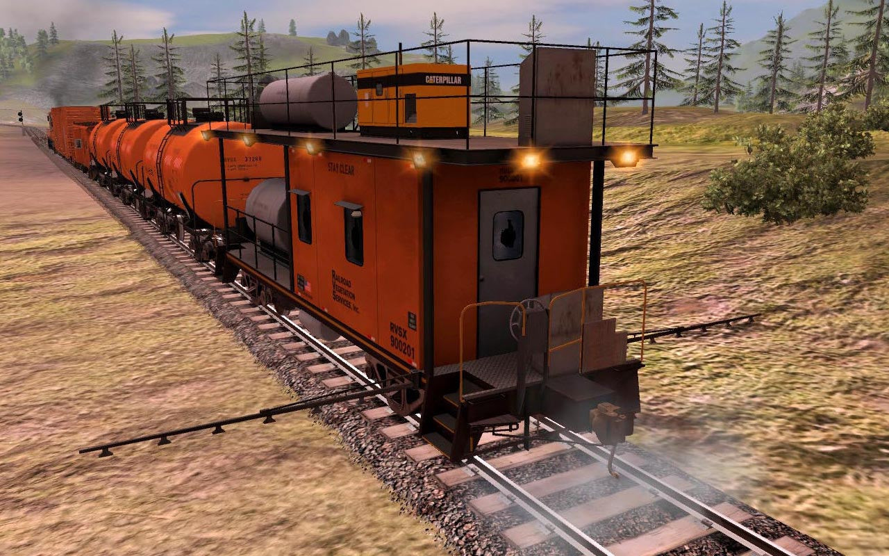 Trainz Railroad Simulator 2022: RVSX Vegetation Control Train