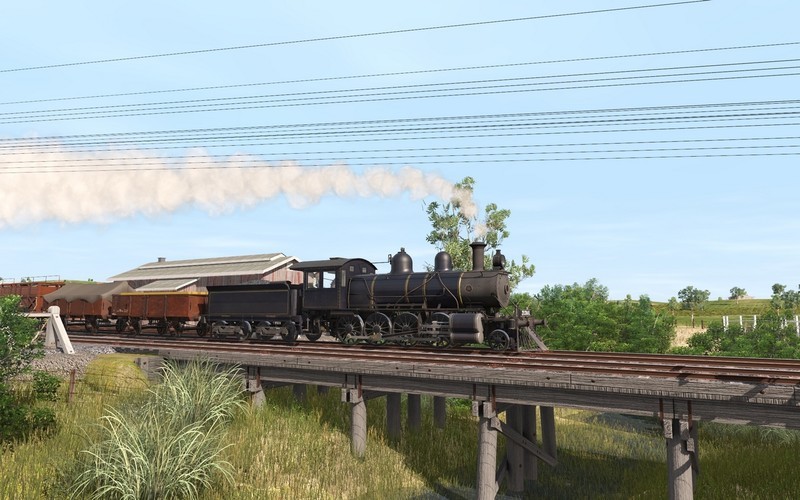Trainz Railroad Simulator 2022: ZecRail V499 Blue &amp; Gold and Christmas 2019