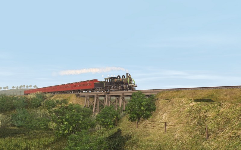 Trainz Railroad Simulator 2022: ZecRail V499 Blue &amp; Gold and Christmas 2019