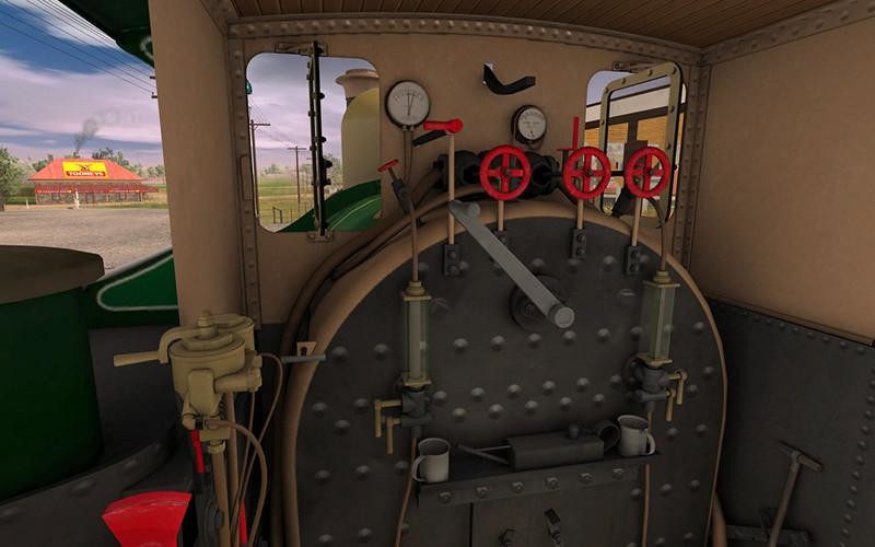 Trainz Railroad Simulator 2022: VR M Class 4-4-0 – Early 2 Tone Green