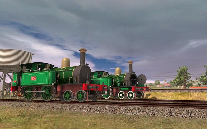 Trainz Railroad Simulator 2022: VR M Class 4-4-0 – Early 2 Tone Green