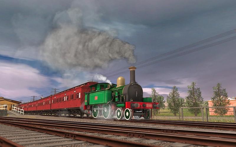 Trainz Railroad Simulator 2022: VR M Class 4-4-0 – Early 2 Tone Green