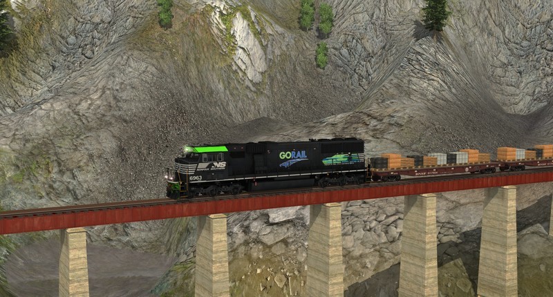 Trainz Railroad Simulator 2022: NS SD60E – 6963 GoRail