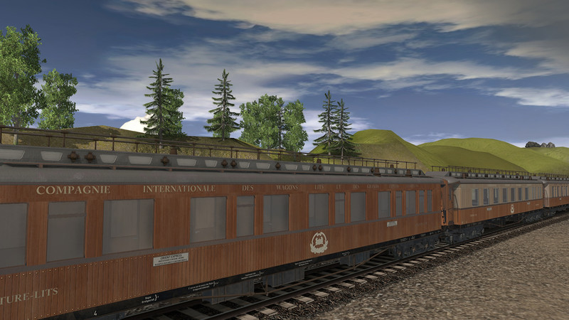 Trainz Railroad Simulator 2022: Orient Express Trainset