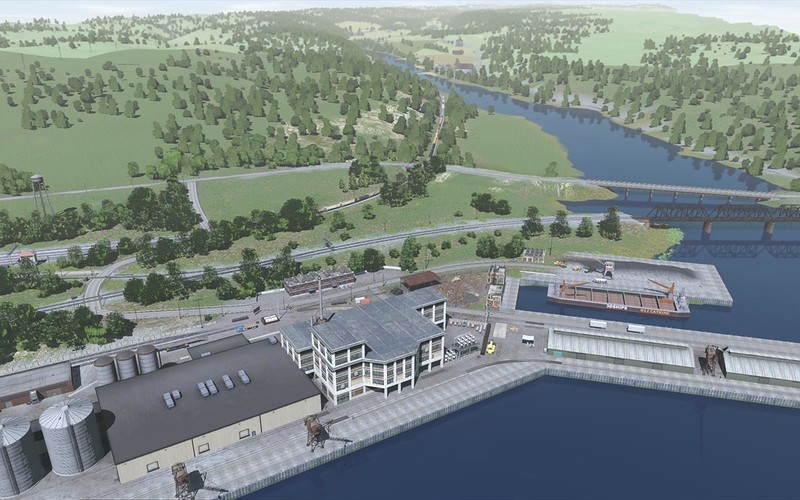 Trainz Railroad Simulator 2022: Route – Tidewater Point Railroad 2.0