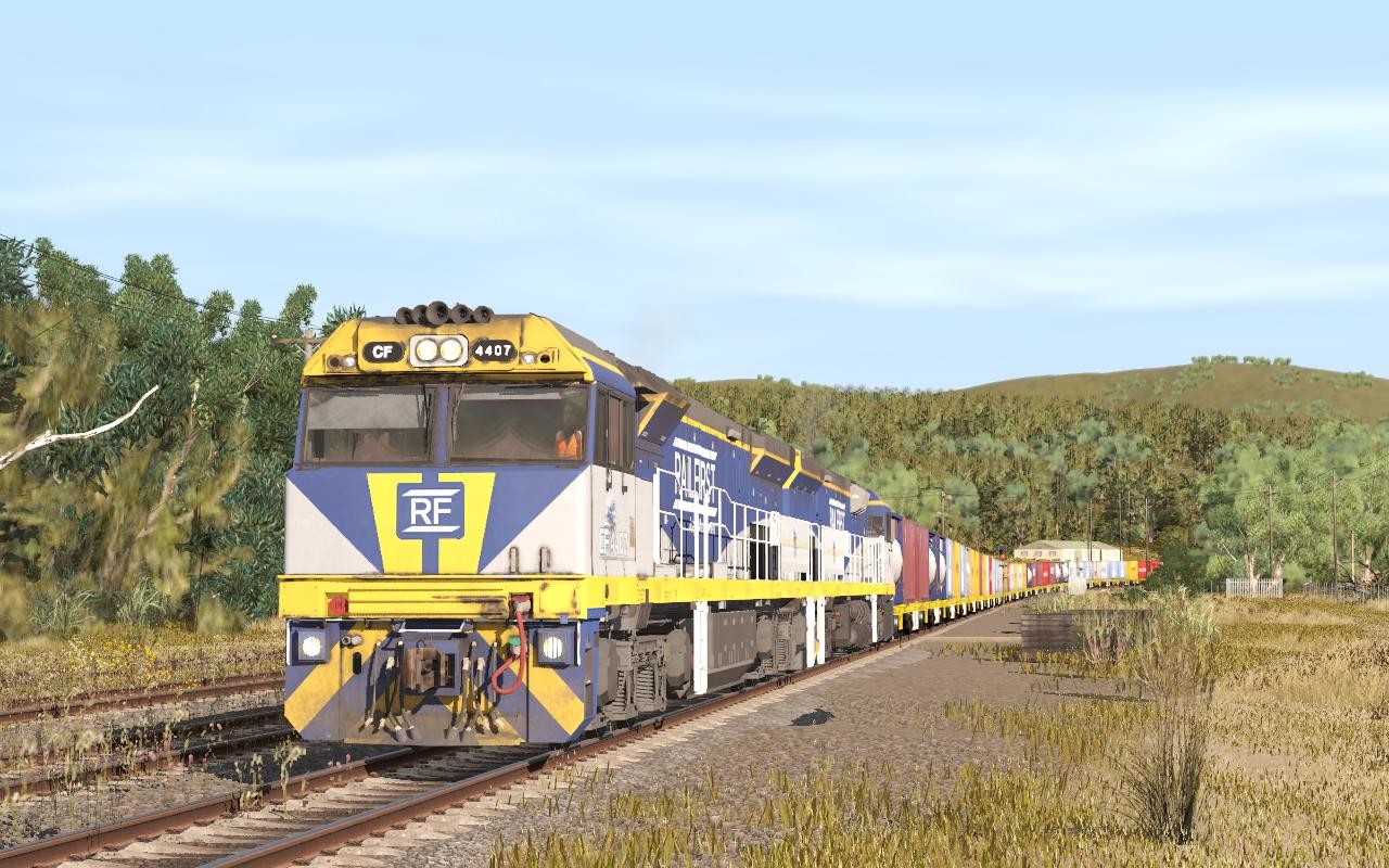 Trainz Railroad Simulator 2022: CFCLA, RailFirst, Freightliner GE C44aci