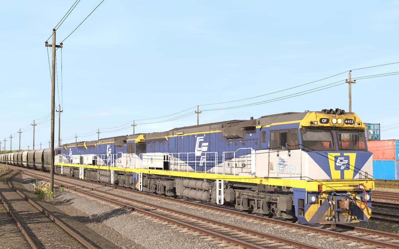 Trainz Railroad Simulator 2022: CFCLA, RailFirst, Freightliner GE C44aci