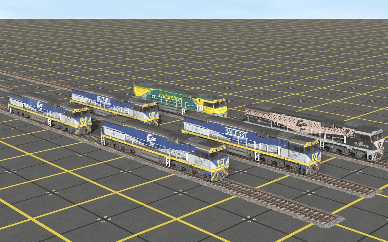 Trainz Railroad Simulator 2022: CFCLA, RailFirst, Freightliner GE C44aci